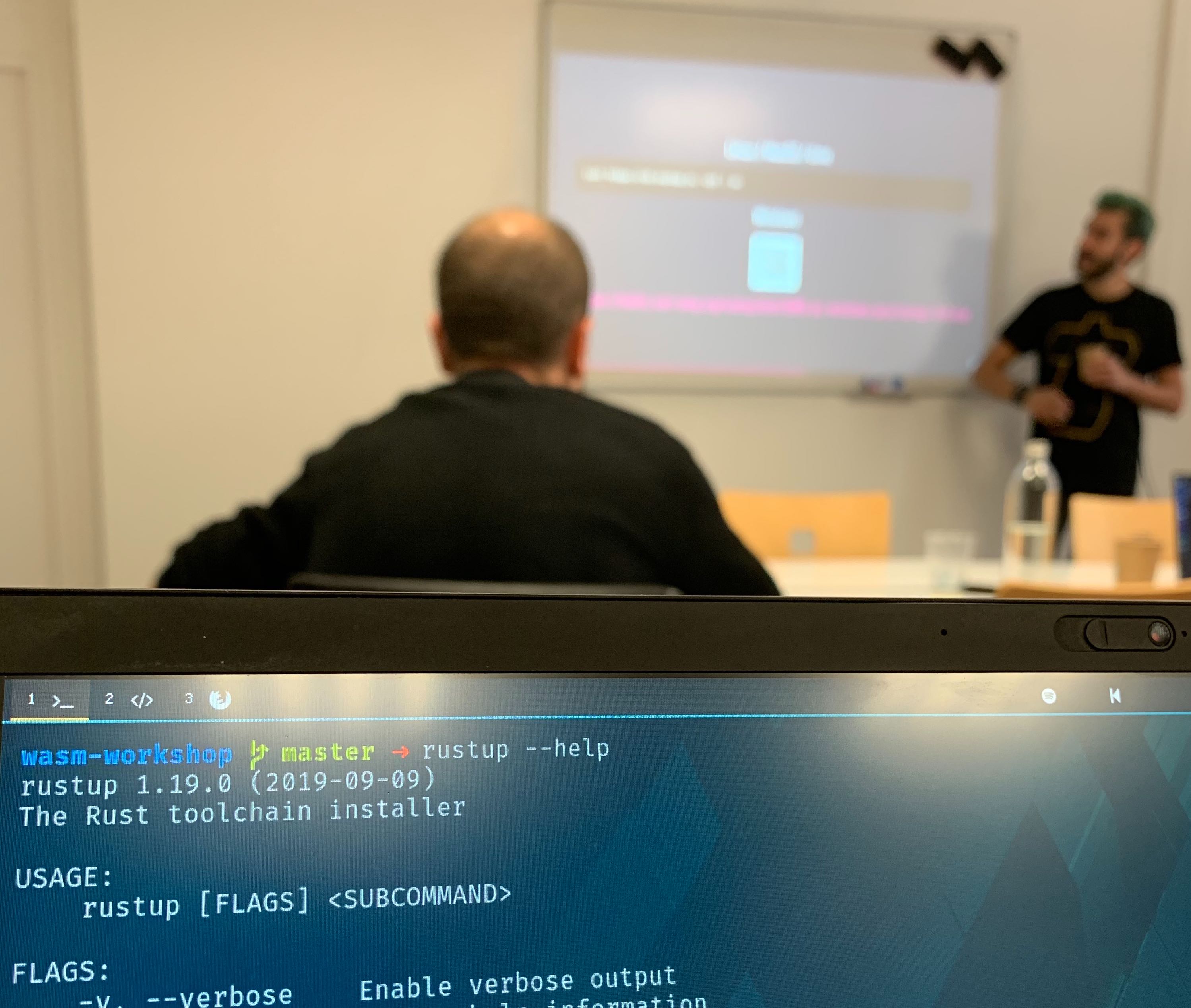 Atelier WebAssembly Rust avec Mathias Dugué