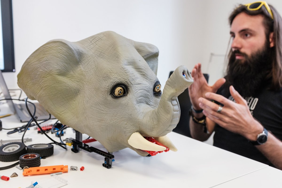 Éléphant en Mindstorm EV3