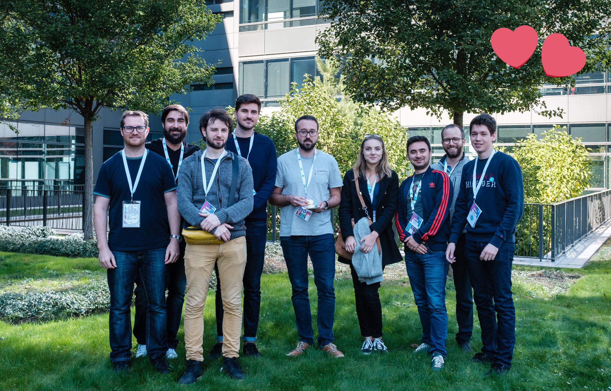 Notre équipe à Paris Web 2018