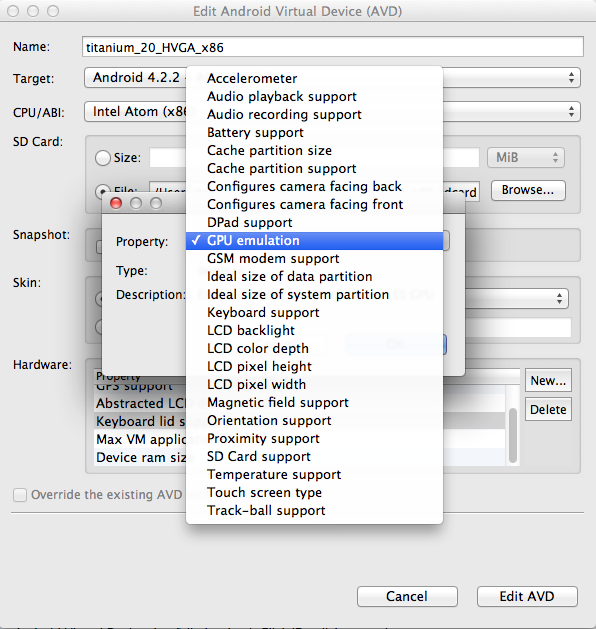 Enable GPU emulation to improve performance