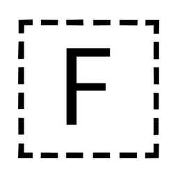 The letter F